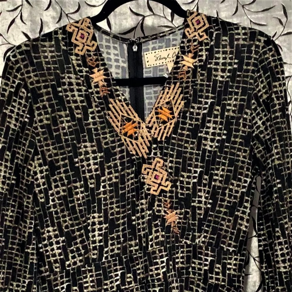 Sheryl Crow Bohemian Maxi Dress size S